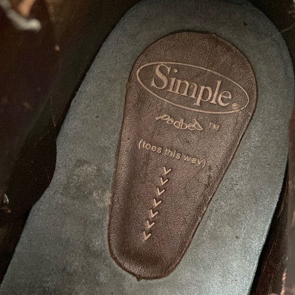 Vintage Simple “Pedbed” Western Slip-On Booties. Size 8.5. - Picture 8 of 10